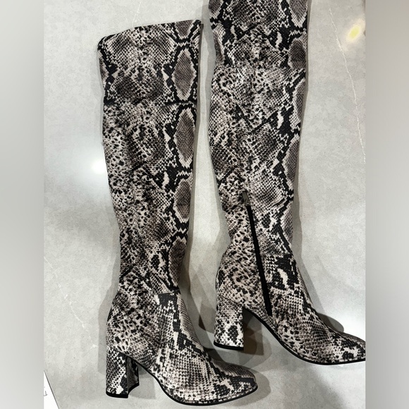 Marc Fisher Shoes - Marc Fisher snake skin tall boots